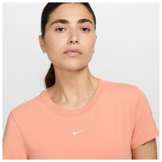Nike Γυναικεία κοντομάνικη μπλούζα Sportswear Chill Knit Cropped T-Shirt